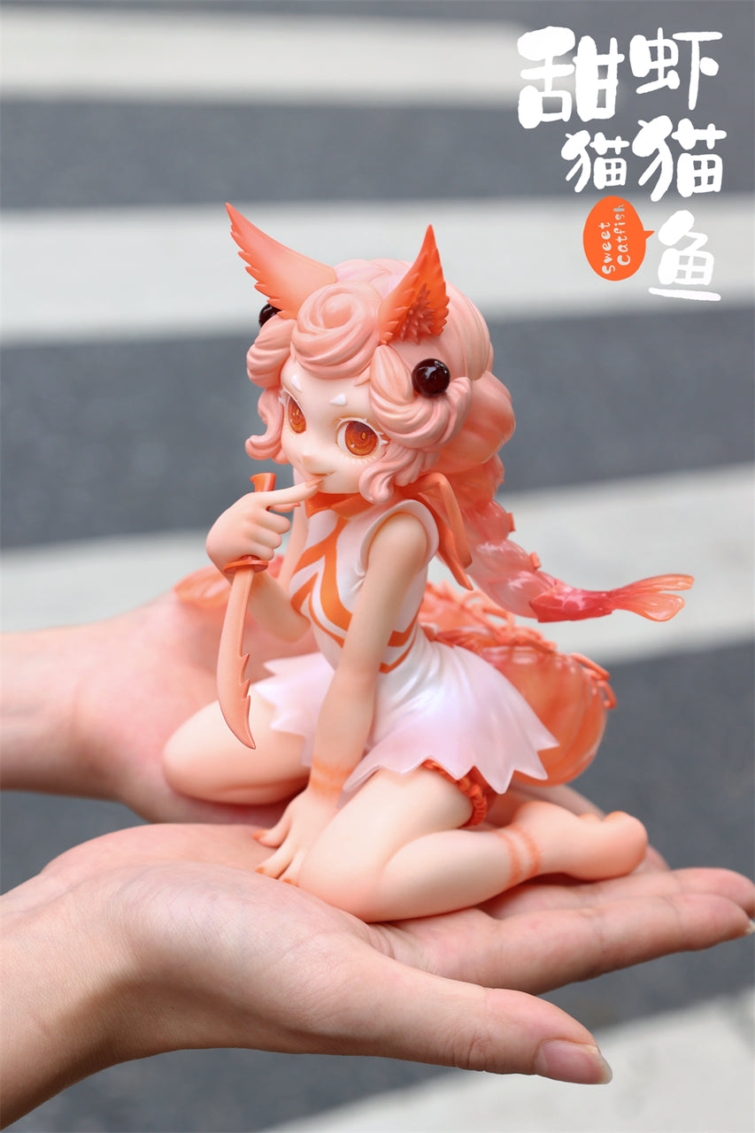 [Pre-Order] WeArtDoing Studio - Statue - Original - Sweet Catfish-Coral Sea X Moonfin (Licensed)