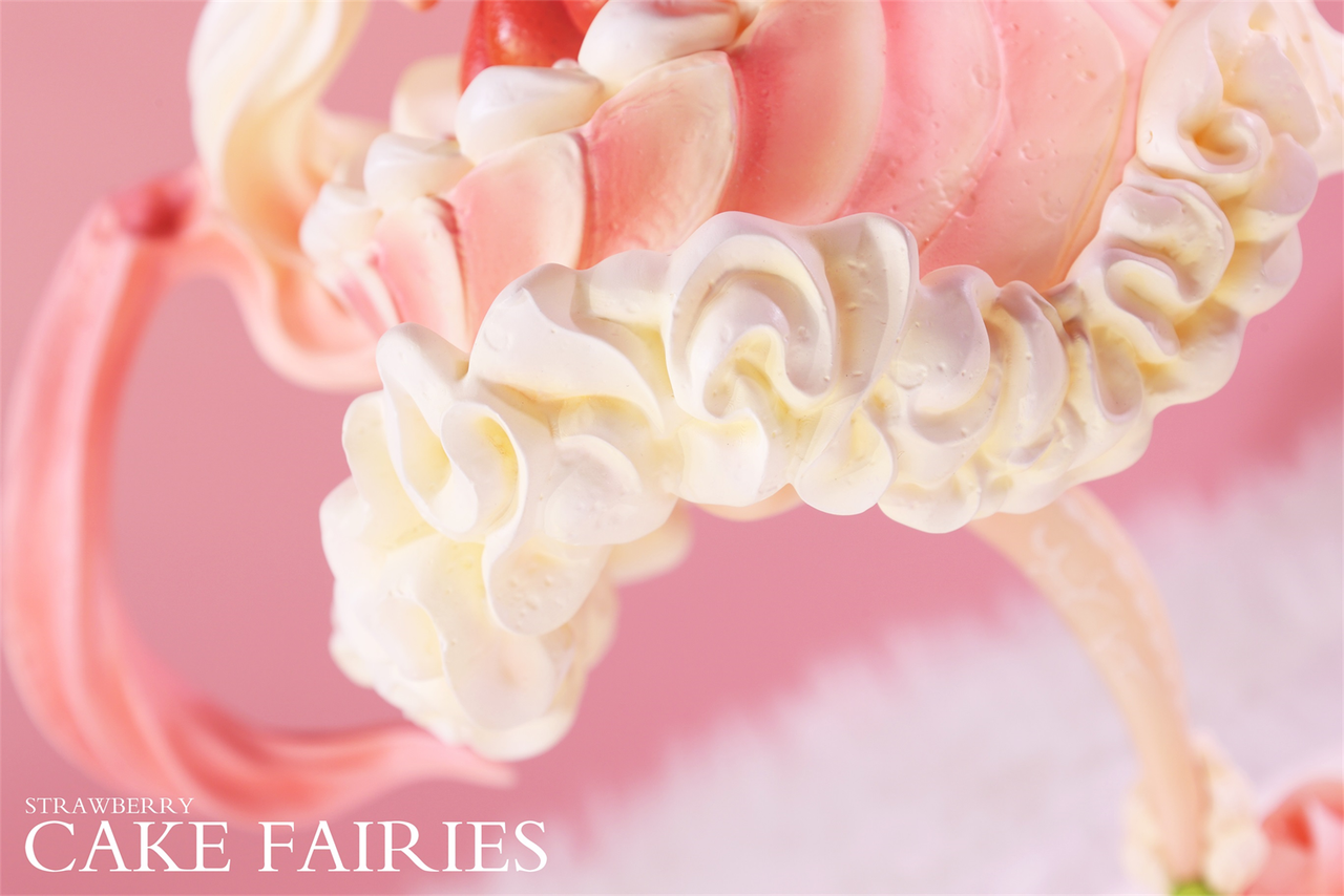 [Pre-Order Closed] WeArtDoing Studio - Statue - Original - Cake Fairies Strawberry & Matcha (Licensed)