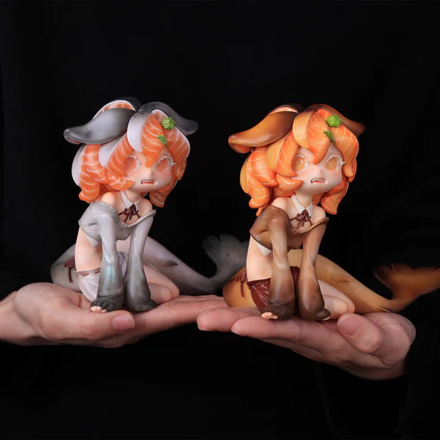 [Pre-Order Closed] WeArtDoing Studio - Statue - Original - Kitty Salmon Series Salmon Fairies-Silver & Salmon Fairies-Caramel (Licensed)