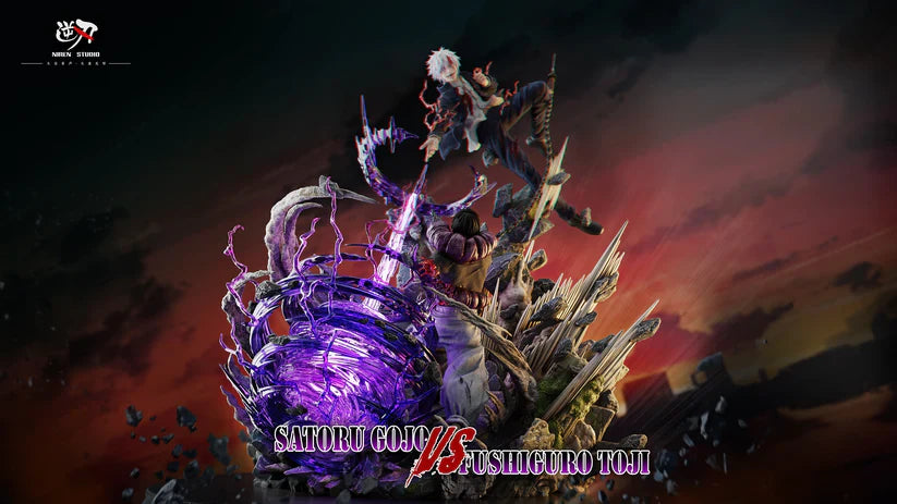 [US in Stock] NIREN Studio - Statue - Jujutsu Kaisen - Satoru Gojo vs Fushiguro Toji