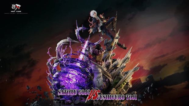 [US in Stock] NIREN Studio - Statue - Jujutsu Kaisen - Satoru Gojo vs Fushiguro Toji