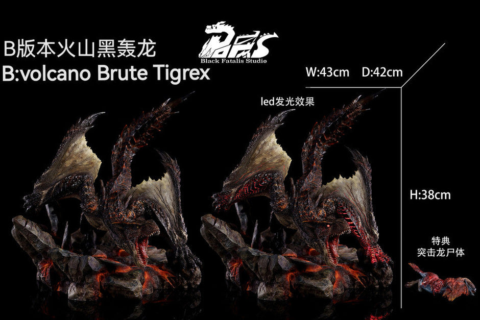 [Pre-Order] BlackFatalis Studio - Statue - Monster Hunter - Tigrex