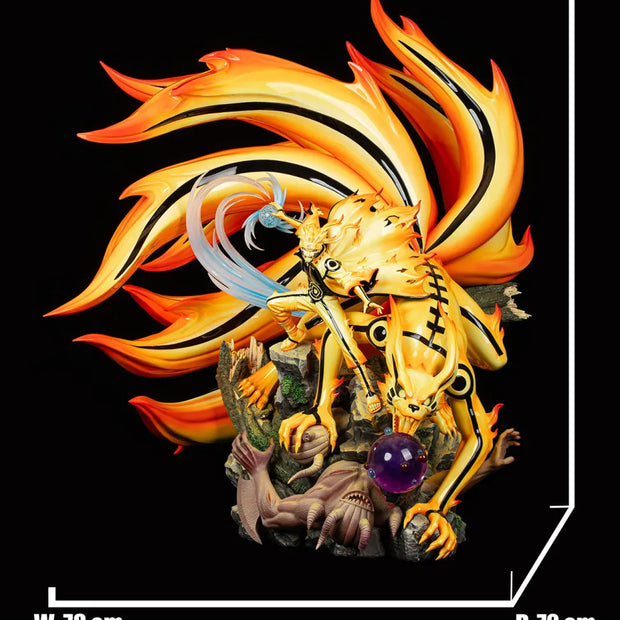 [Pre-Order Closed] Pickstar Studio - Statue - Naruto Genuine Authorization Kurama Link Mode naruto Uzumaki 1/6 Statue (Licensed)