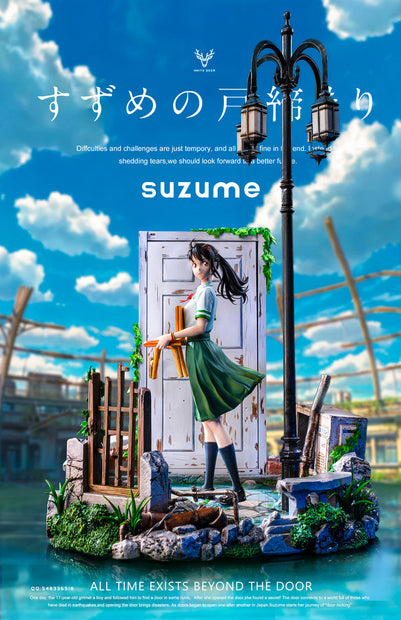 [Pre-Order] White Deer Studio - Statue - Suzume no Tojimari - Suzume Iwato