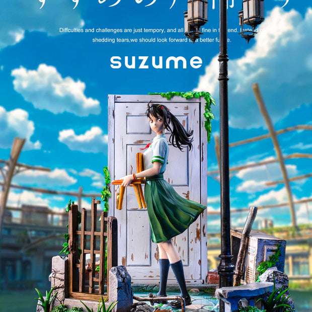 [Pre-Order] White Deer Studio - Statue - Suzume no Tojimari - Suzume Iwato