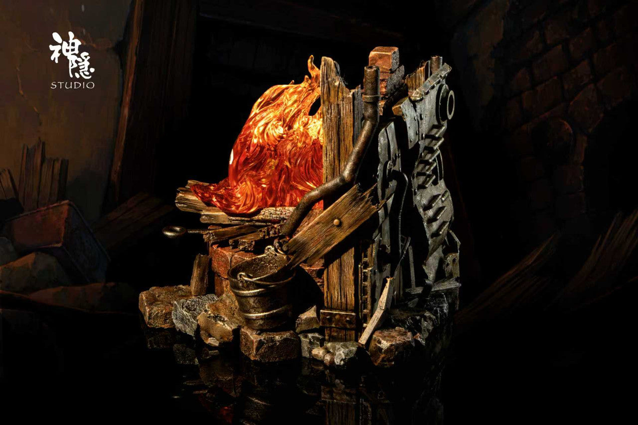 [Pre-Order] Shen Yin Studio - Statue - Howl's Moving Castle - Calcifer Rebirth after the collapse with LED