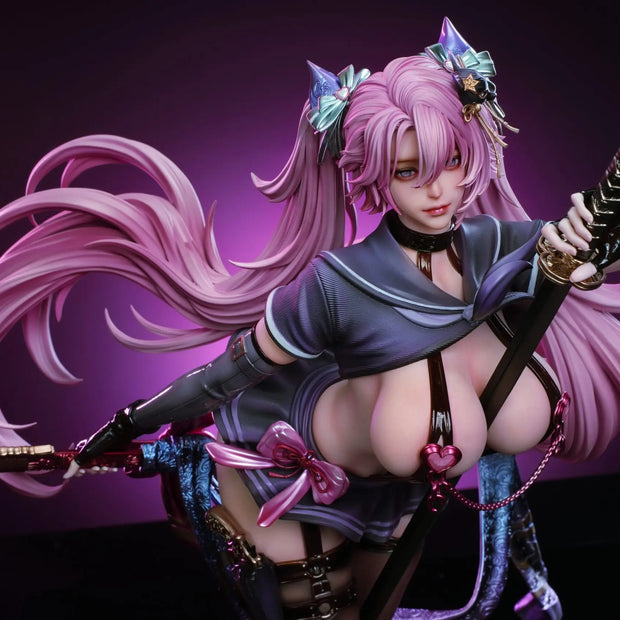 [Pre-Order] JuHun Create Studio - Statue - Original - Demon Slaying Girl Aya 1/4 Statue (Licensed)