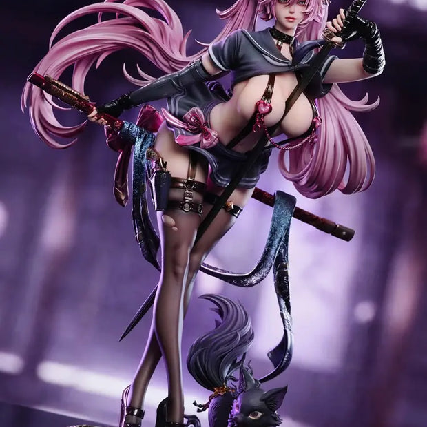 [Pre-Order] JuHun Create Studio - Statue - Original - Demon Slaying Girl Aya 1/4 Statue (Licensed)