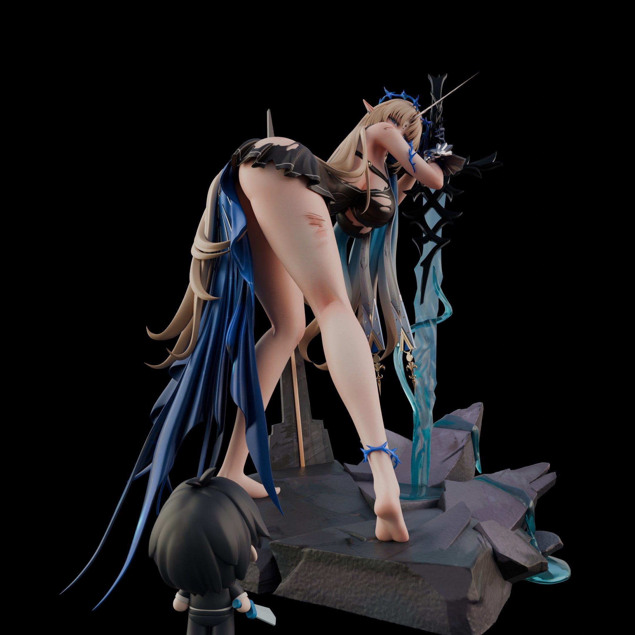 [Pre-Order Closed] Mi Yin Studio - Statue - Wuthering Waves - Fleurdelys
