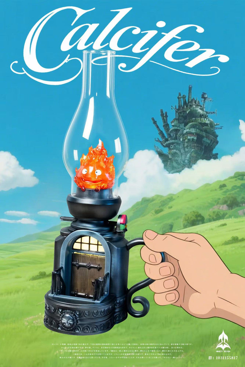 [Pre-Order] NINETY SEVEN Studio - Statue - Howl's Moving Castle - Retro Table Lamp CALCIFER