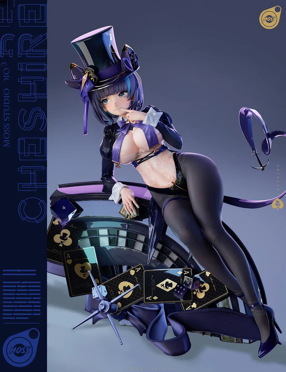 [Pre-Order Closed] MOSS Studio - Statue - Azur Lane - Brilliant Night Dream Cheshire