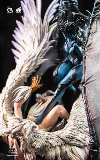 [Pre-Order Closed] HotCat Studio - Statue - DEVILMAN - Jun Fudo vs Ran Asuka (Licensed)