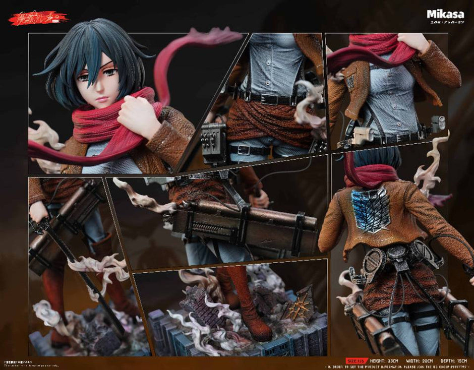 [Pre-Order] MWZB Studio - Statue - Attack On Titan - Mikasa Ackerman