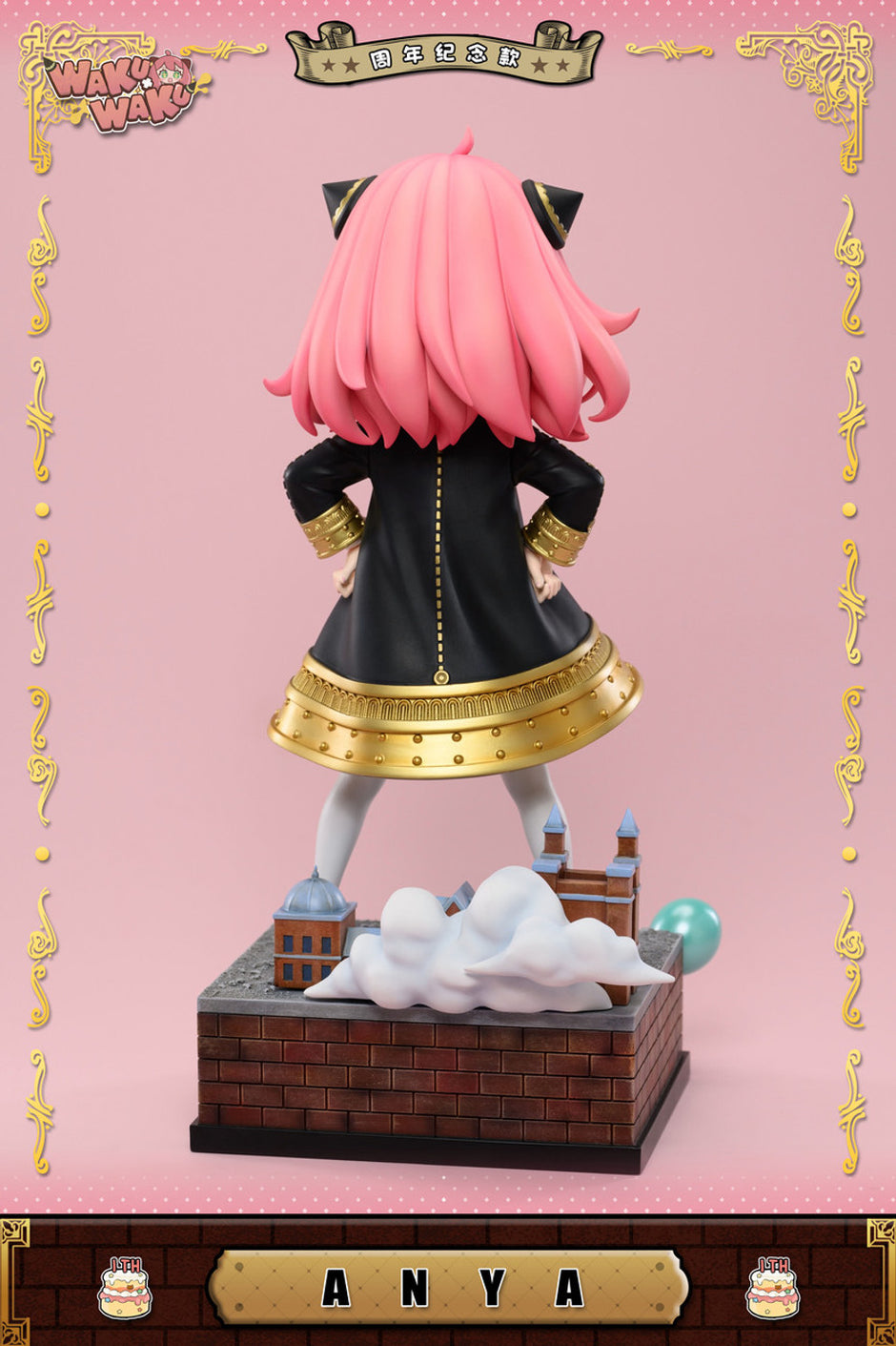 [Warehouse in Stock] WakuWaku Studio - Statue - Spy x Family - Anya Forger 1st Anniversary Special Edition