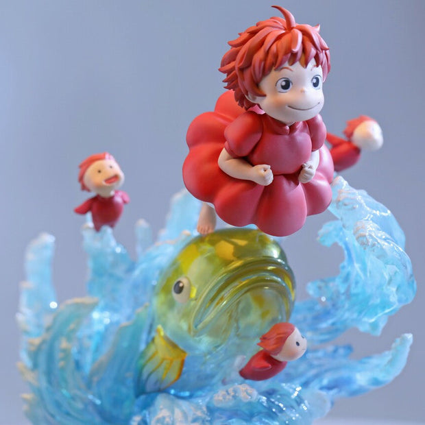 [Warehouse in Stock] Shen Yin Studio - Statue - Ponyo on the Cliff - Ponyo