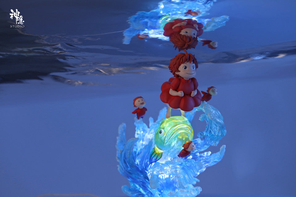 [Warehouse in Stock] Shen Yin Studio - Statue - Ponyo on the Cliff - Ponyo