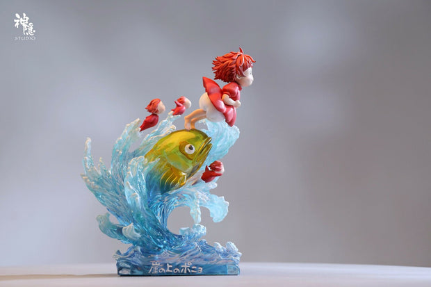 [Warehouse in Stock] Shen Yin Studio - Statue - Ponyo on the Cliff - Ponyo