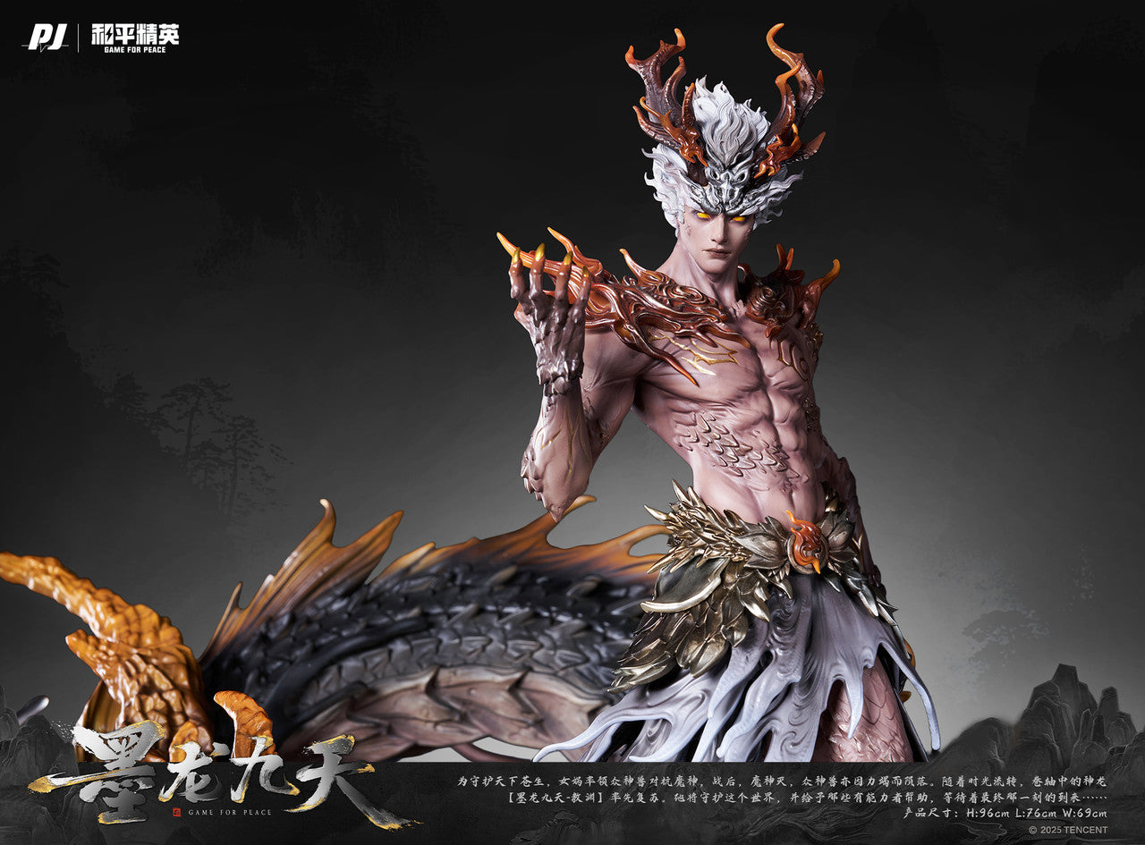 [Pre-Order] PIJI Studio - Statue - Original - Amerfort Black Dragon Nine Heavens - Ao Yuan Statue (Licensed)
