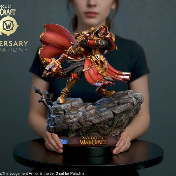 [Pre-Order] Alue Studio - Statue - World of Warcraft - Judgement Armor Set