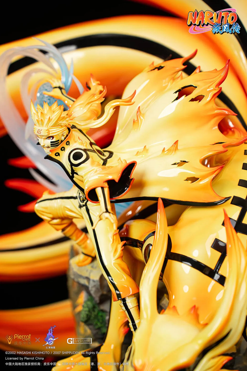 [Pre-Order Closed] Pickstar Studio - Statue - Naruto Genuine Authorization Kurama Link Mode naruto Uzumaki 1/6 Statue (Licensed)