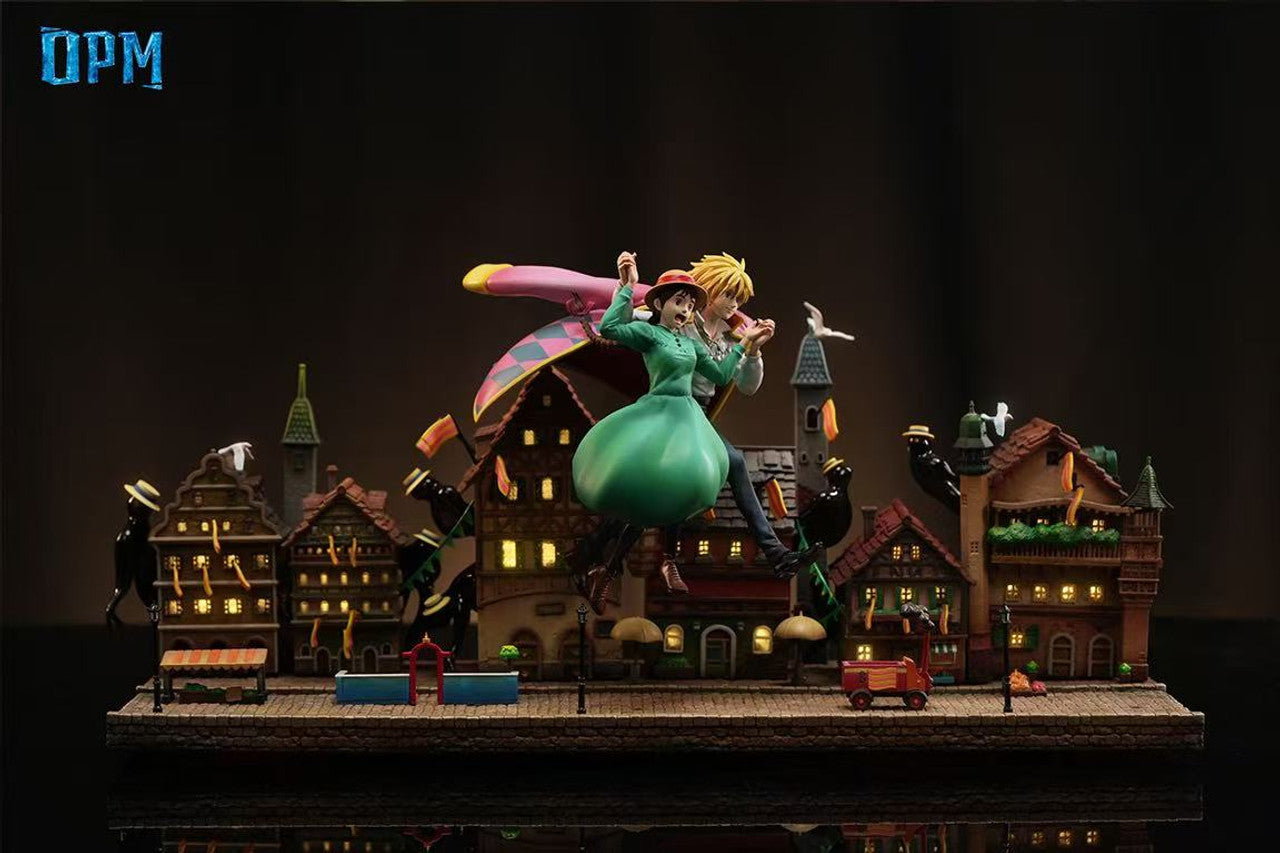 [Pre-Order Closed] OPM Studio - Statue - Howl's Moving Castle - Sophie & Howl with LED