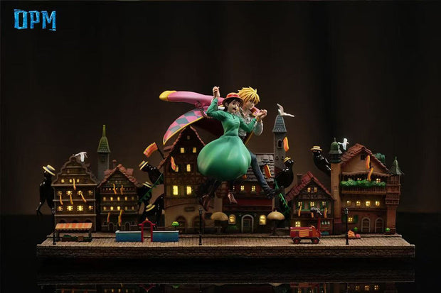 [Pre-Order Closed] OPM Studio - Statue - Howl's Moving Castle - Sophie & Howl with LED