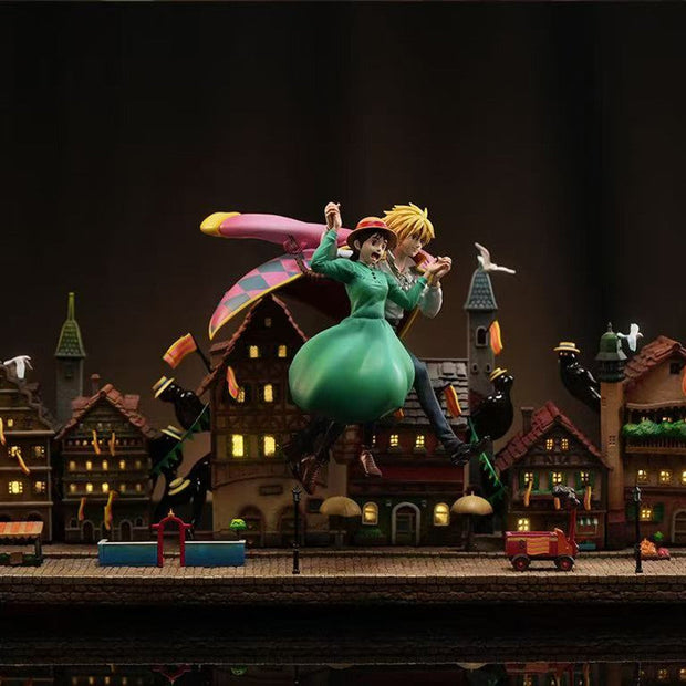 [Pre-Order Closed] OPM Studio - Statue - Howl's Moving Castle - Sophie & Howl with LED