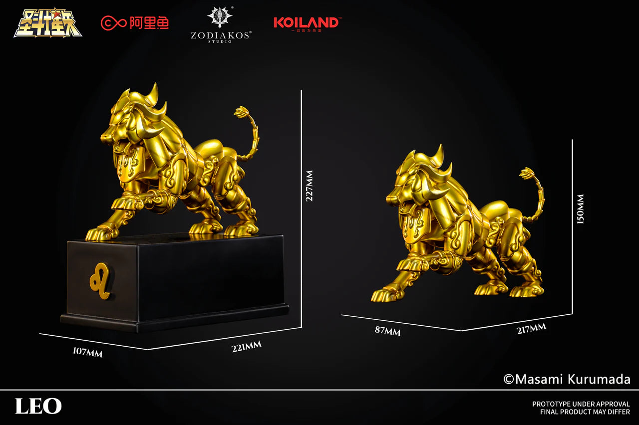 [Warehouse in Stock] Zodiakos Studio - Statue - Saint Seiya - Gold Saint Leo cloth (Licensed) (Copy)