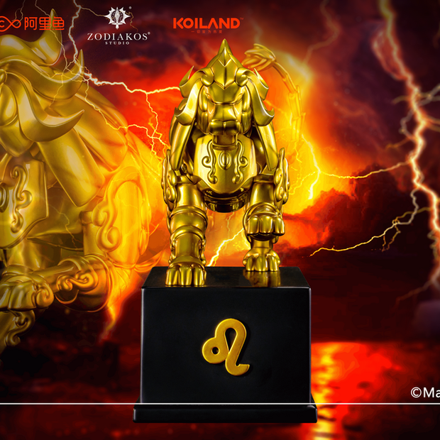 [Warehouse in Stock] Zodiakos Studio - Statue - Saint Seiya - Gold Saint Leo cloth (Licensed) (Copy)