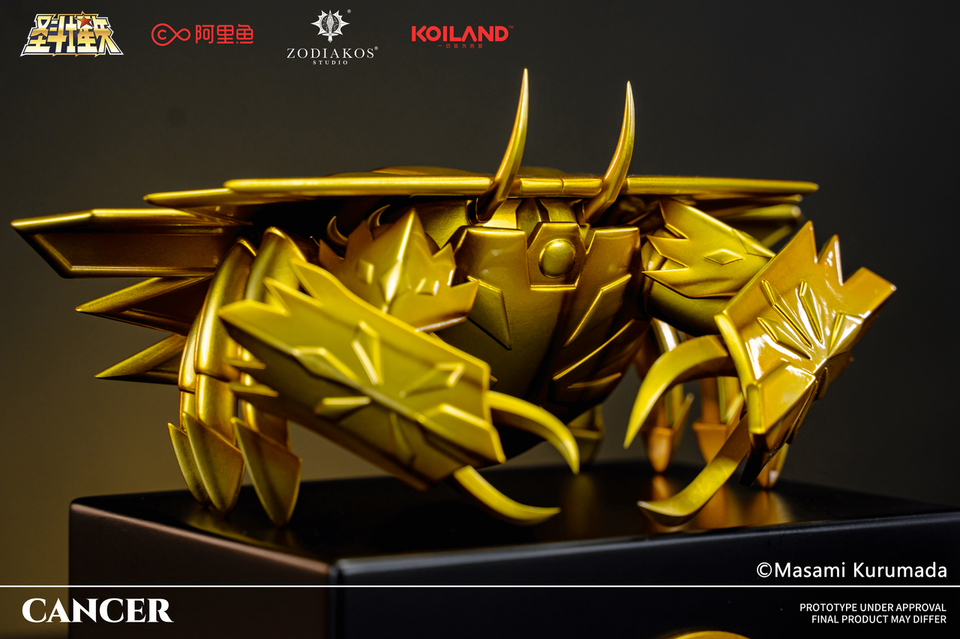 [Warehouse in Stock] Zodiakos Studio - Statue - Saint Seiya - Gold Saint Cancer cloth (Licensed)
