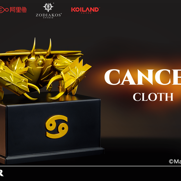 [Warehouse in Stock] Zodiakos Studio - Statue - Saint Seiya - Gold Saint Cancer cloth (Licensed)