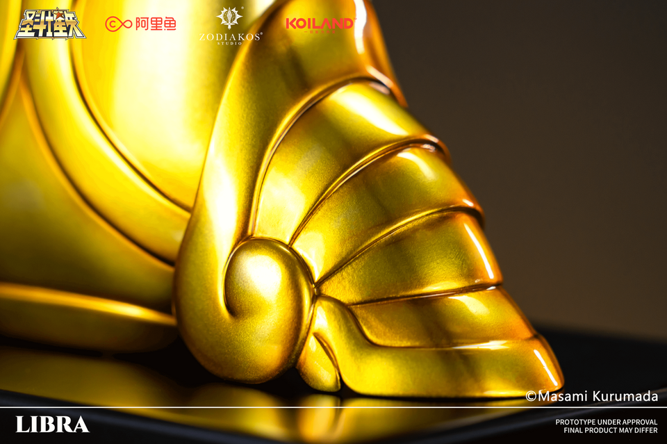 [Warehouse in Stock] Zodiakos Studio - Statue - Saint Seiya - Gold Saint Libra cloth (Licensed)