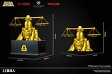 [Warehouse in Stock] Zodiakos Studio - Statue - Saint Seiya - Gold Saint Libra cloth (Licensed)