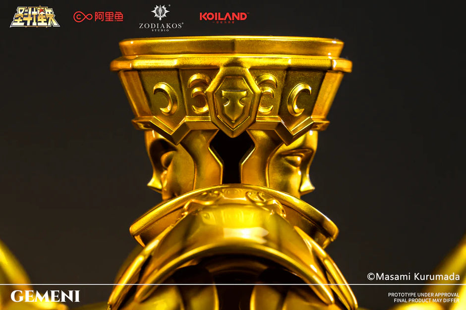 [Warehouse in Stock] Zodiakos Studio - Statue - Saint Seiya - Gold Saint Gemini cloth (Licensed)
