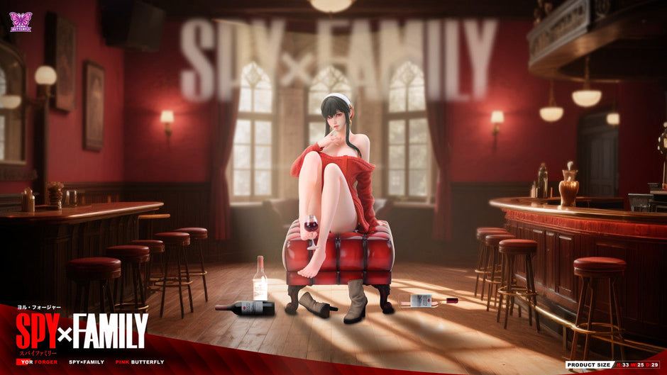 [Pre-Order Closed] PINK BUTTERFLY Studio - Statue - Spy x Family - Tipsy Yor Forger
