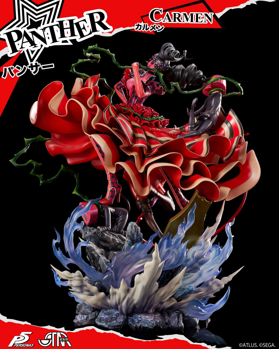 [Pre-Order Closed] STAREXVA Studio - Statue - Persona 5 - PANTHER Ann Takamaki with Carmen (Licensed)