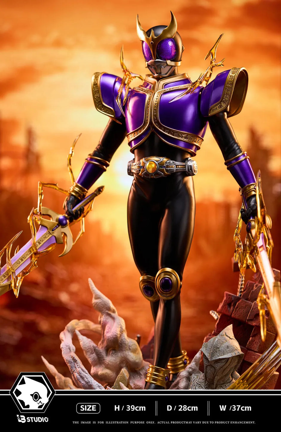 [Pre-Order Closed] LB Studio - Statue - Kamen Rider - Kuuga Titan Form