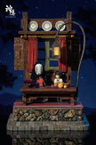 [Warehouse in Stock] Shen Yin Studio - Statue - Spirited Away - Silhouette Moment Series Spirited Away No-Face Man & Chihiro Ogino