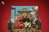 [Warehouse in Stock] Shen Yin Studio - Statue - Spirited Away - Meet the series Spirited Away Healing Magic Rice Balls ogino chihiro & Nigihayami Kohakunushi
