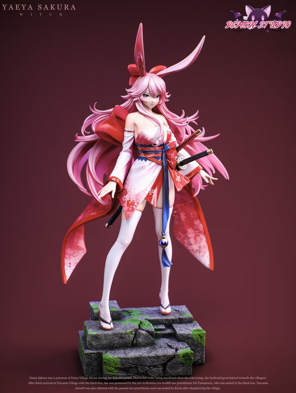 [Pre-Order] Demon Studio - Statue - Sakura Forest Girls - Yaeya Sakura Witch