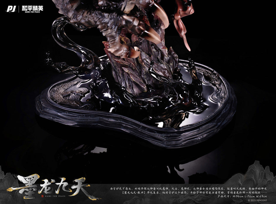 [Pre-Order] PIJI Studio - Statue - Original - Amerfort Black Dragon Nine Heavens - Ao Yuan Statue (Licensed)