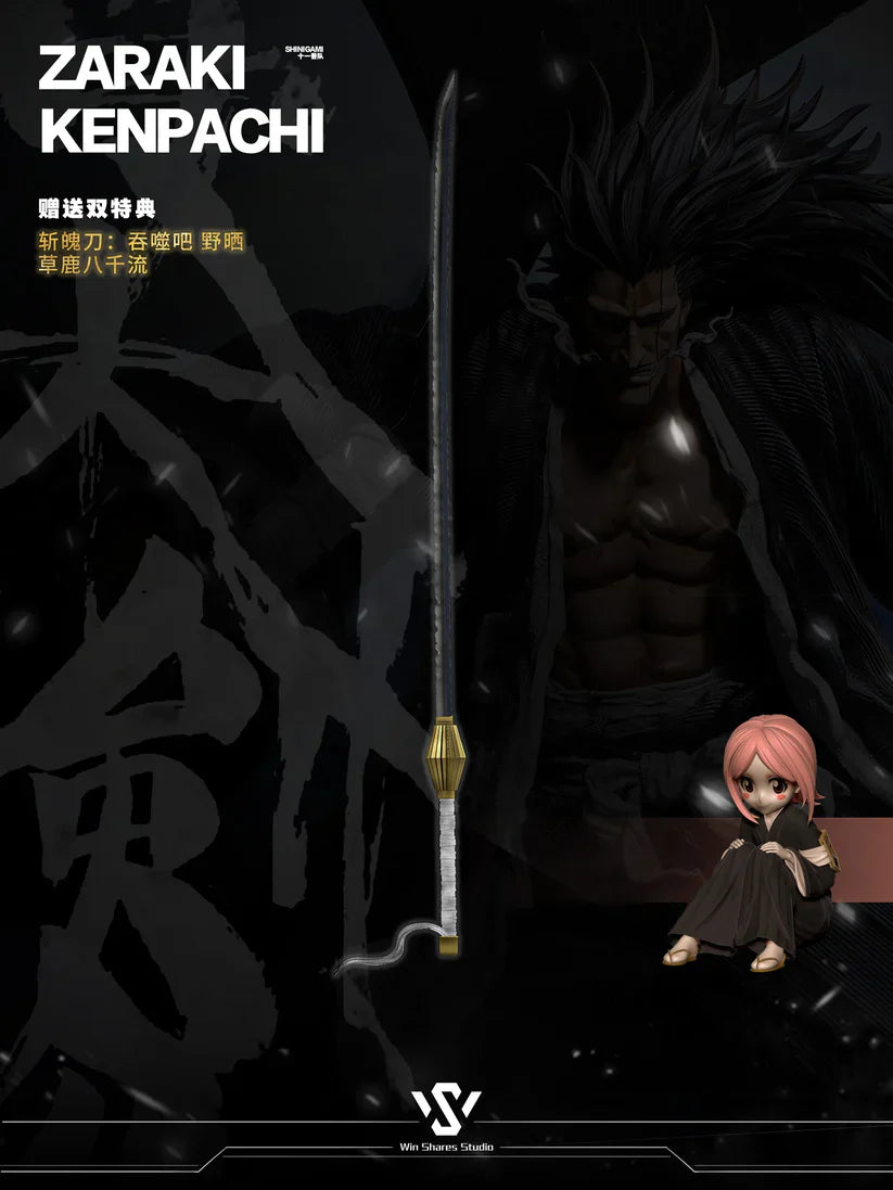 [Warehouse in Stock] Win Shares Studio X C4 Studio - Statue - Bleach Thousand-Year Blood War - Zaraki Kenpachi