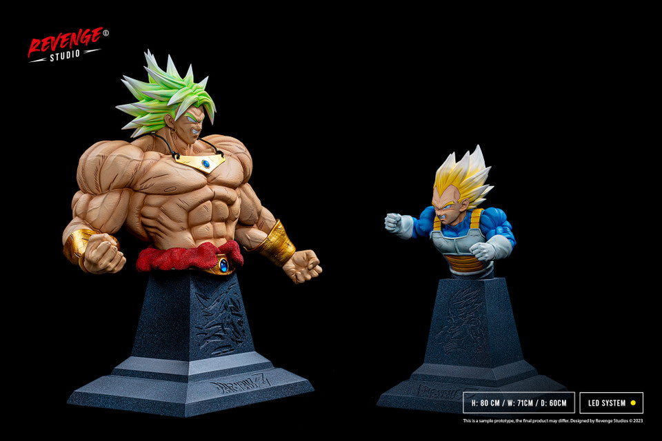 [Warehouse in Stock] Revenge studio - Statue - Dragon Ball - Vegeta VS Broly