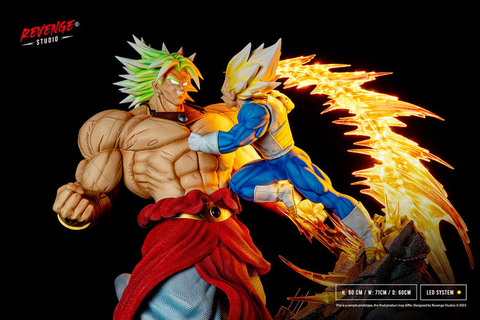 [Warehouse in Stock] Revenge studio - Statue - Dragon Ball - Vegeta VS Broly