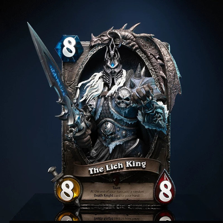 [Pre-Order Closed] HEX Collectibles & BLIZZARD ENTERTAINMENT - Statue - Hearthstone - The Lich King Art Statue (Licensed)
