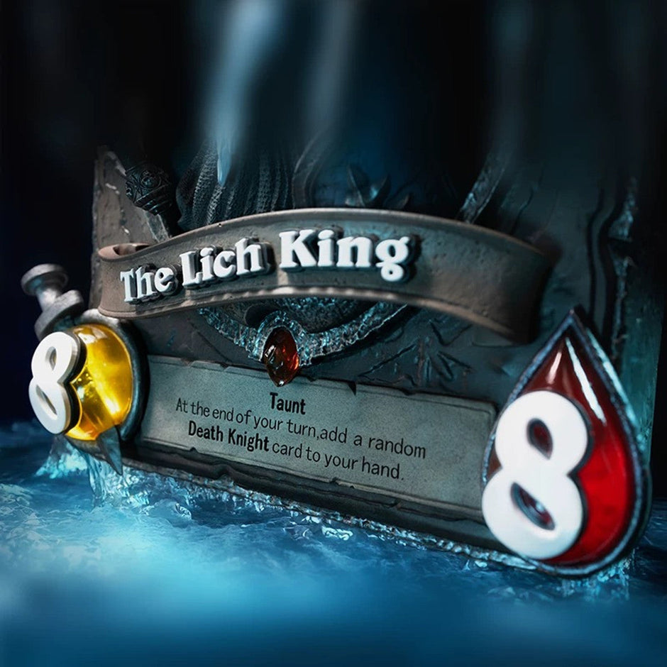 [Pre-Order Closed] HEX Collectibles & BLIZZARD ENTERTAINMENT - Statue - Hearthstone - The Lich King Art Statue (Licensed)