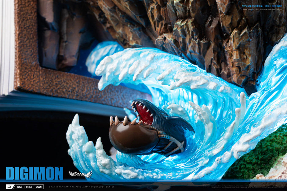 [Pre-Order] Soar Studio - Statue - Digimon - Digimon Adventure Chosen Children