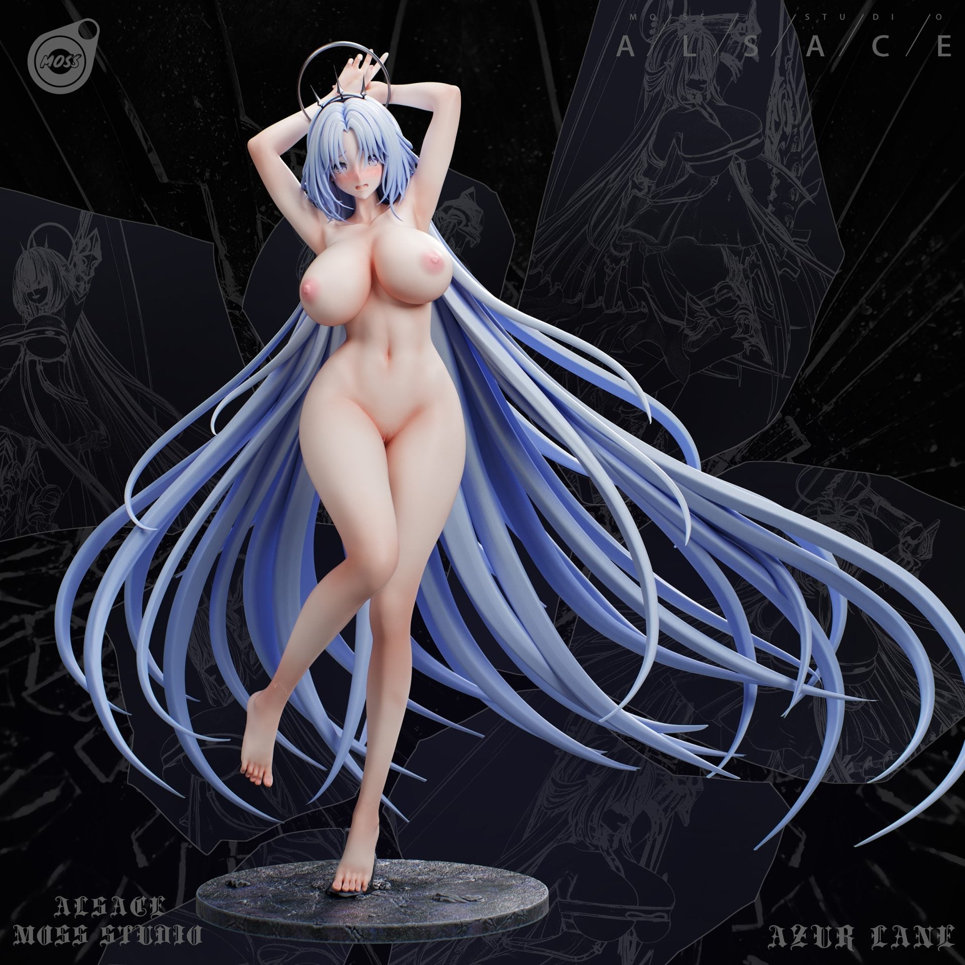 [Pre-Order] MOSS Studio - Statue - Azur Lane - Alsace