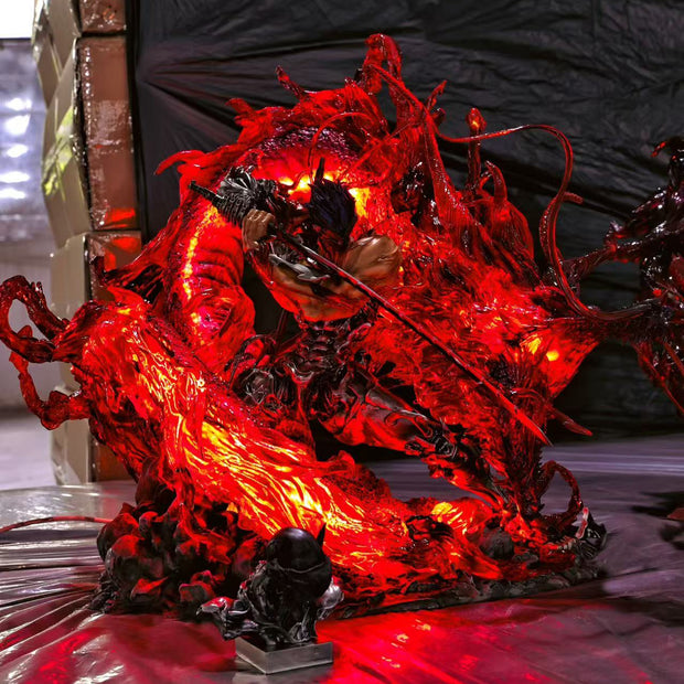 [Warehouse in Stock] Iron Curtain Studio - Statue - Overwatch - Blachwatch Genji