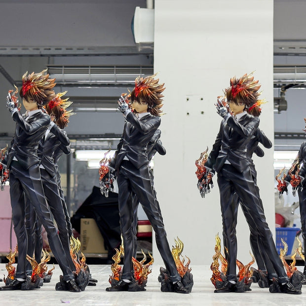 [Warehouse in Stock] Craftsman Studio - Statue - Katekyo Hitman Reborn - Future Arc The Tenth Vongola Boss Tsunayoshi Sawada